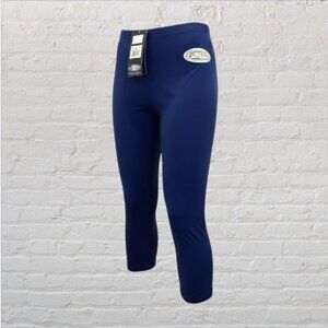 NEW JACQUES MORET -- Navy Capri Yoga, Pilates, Gym Pants